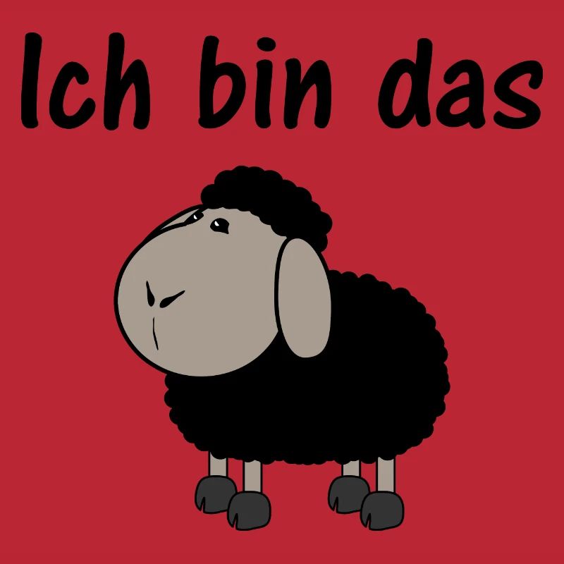 schwarzes Schaf Ich bin das schwarze Schaf