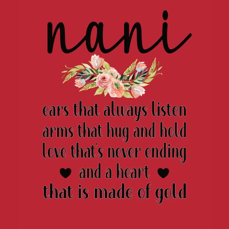 Beste Nani Oma Muttertag Geschenk Nani Großmutter