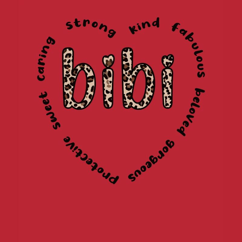 Bibi Oma Muttertagsgeschenk Bibi Oma