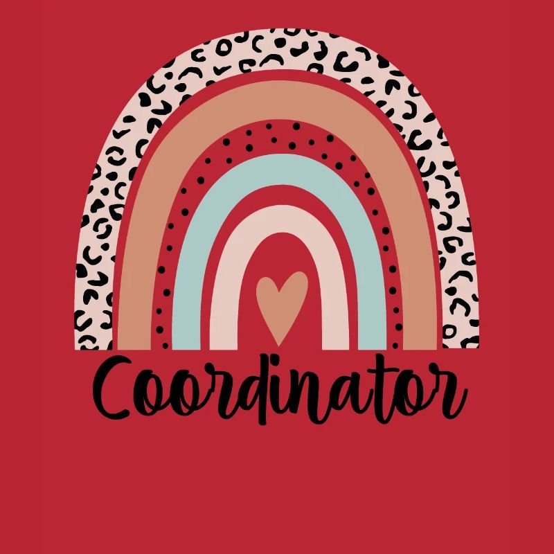 Coordinator Rainbow Leopard Funny Coordinator Gift