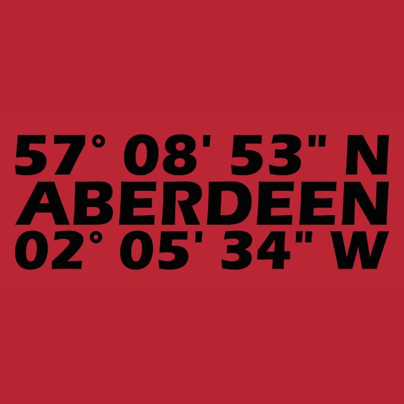 Aberdeen coordinates
