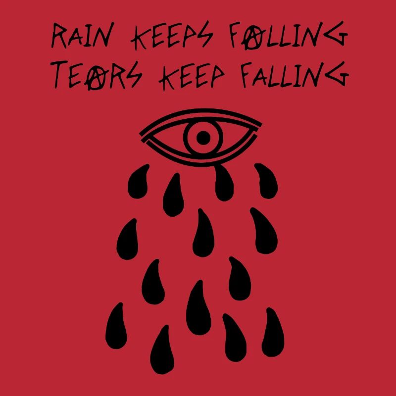 Rain Keeps Falling (Black)