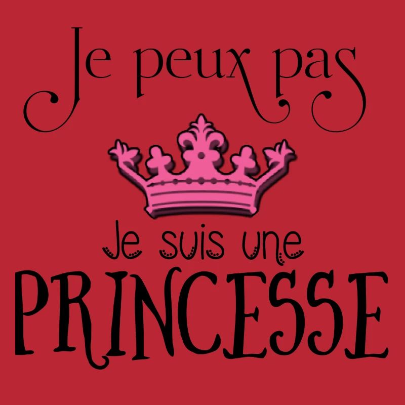 • I CANNOT • I can't I am a princess