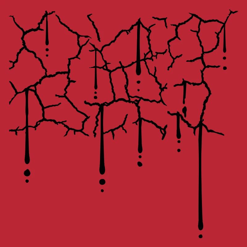 Drops Cracks Pattern Texture