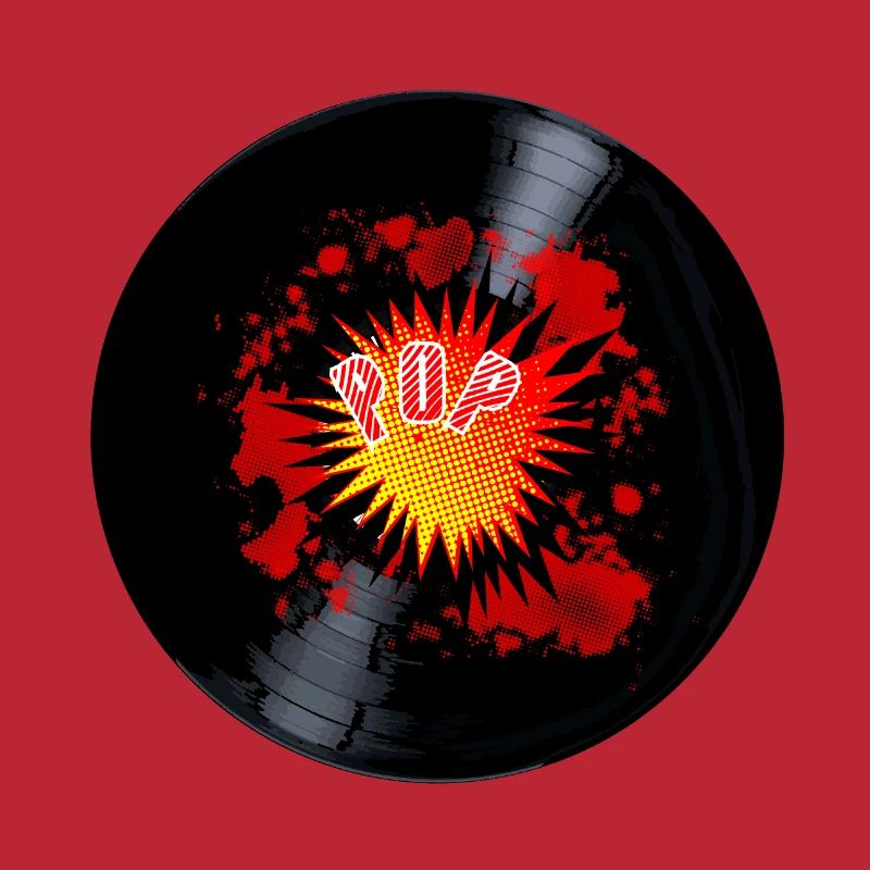 Exploding Pop Music Long Playing Record