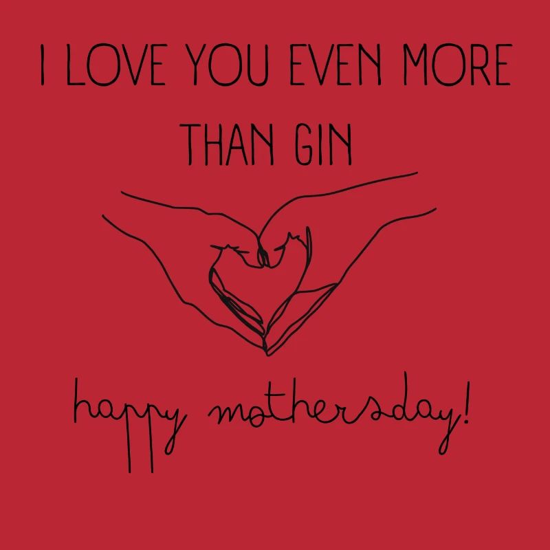 Muttertag Muttertagsgeschenk gin