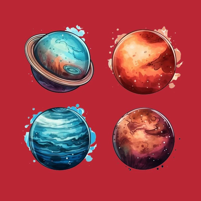 Le système cosmique - Planètes