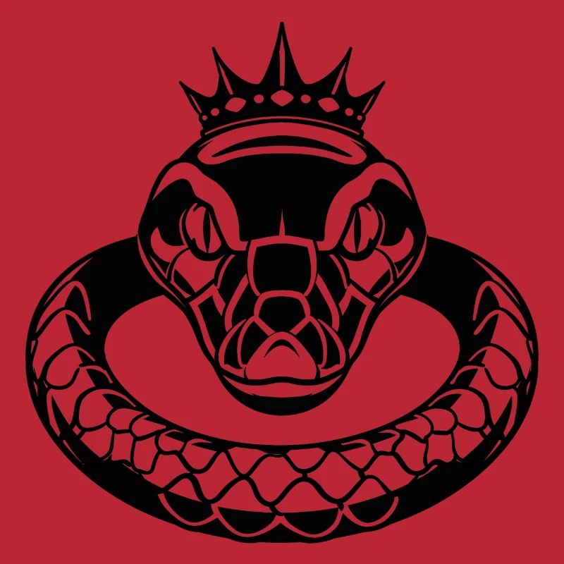 Eleganz der königlichen Python