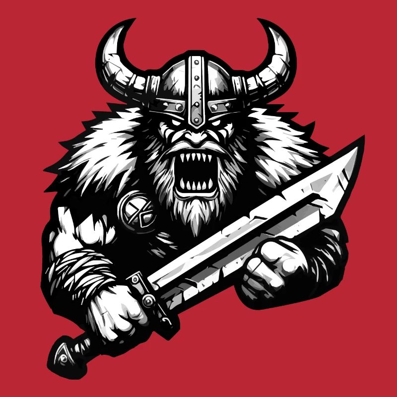 Mächtiger Wikingerkrieger Version 3