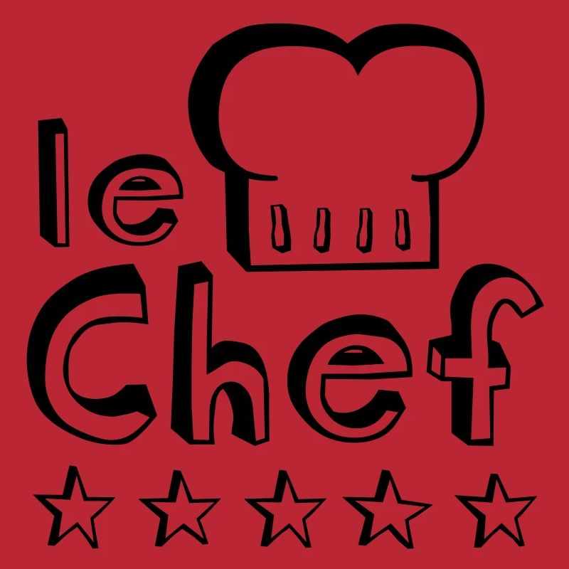 Le Chef Vater, Ehemann oder man Meister der Grill,