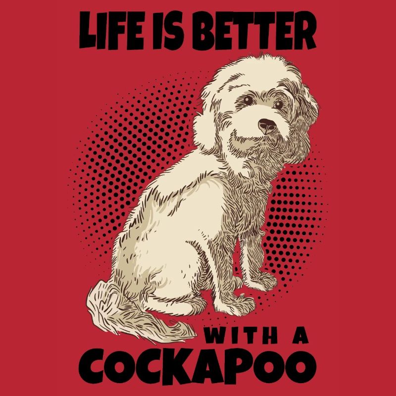 Cockapoo Hund Geschenkidee | Hunde Welpe Hündchen