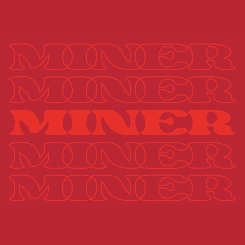 Miner Ore Digger Mine Worker Rockhound Extractor