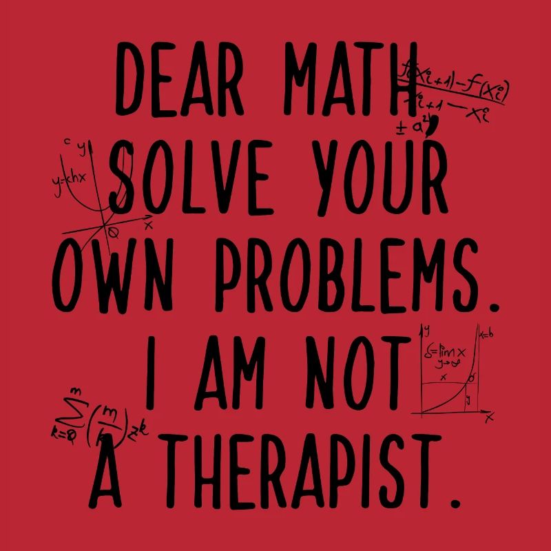 Chère Math, résolvez votre propre problème