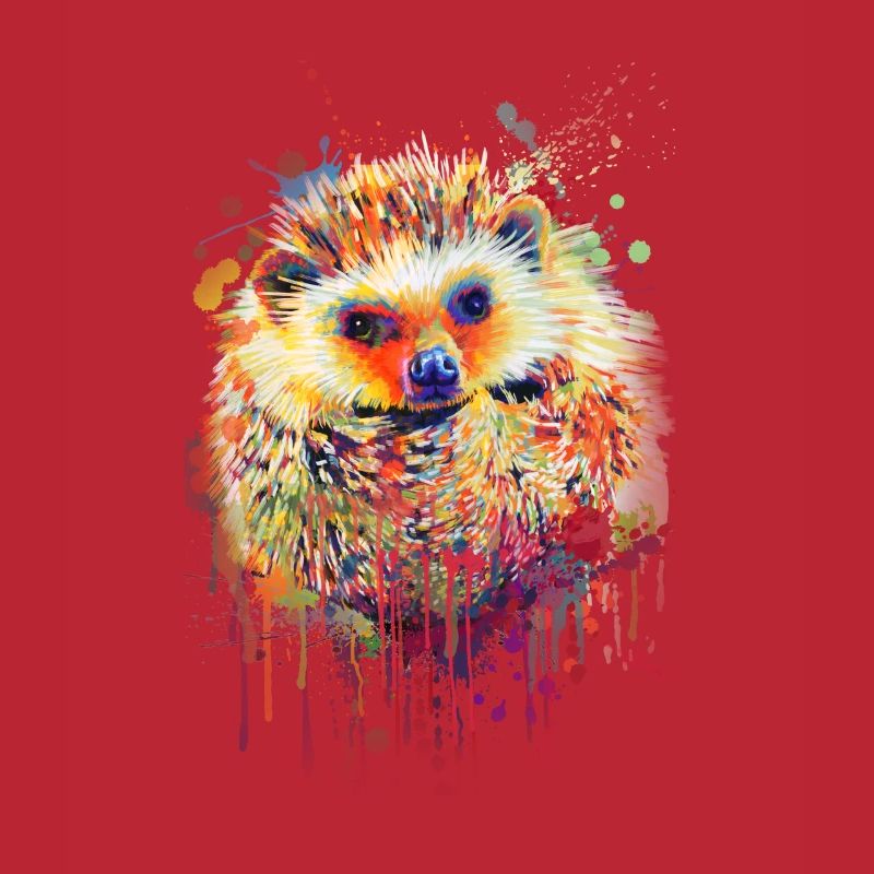 Hedgehog hand-drawn