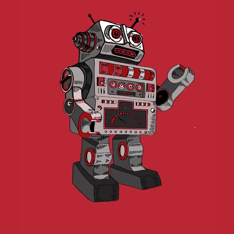 Robby Rob mr. robot scifi android jouet retro pc