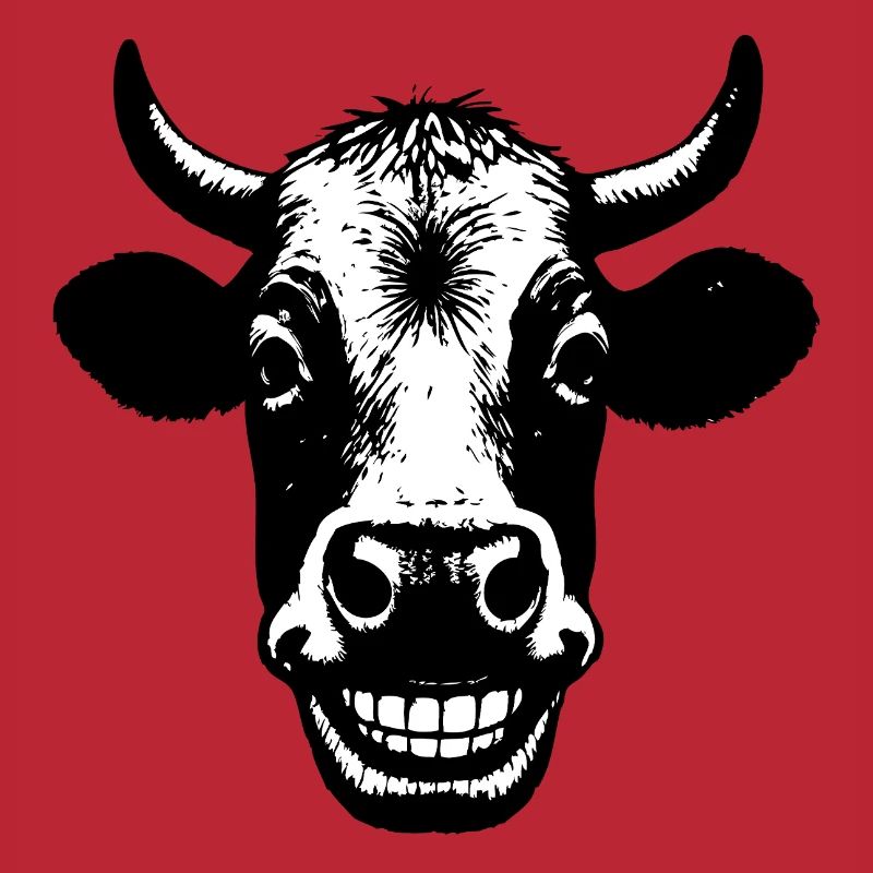 Vache souriante