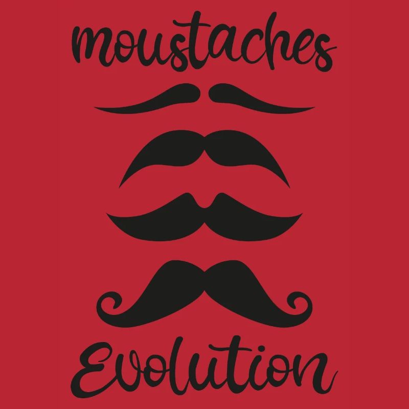 moustache évolution