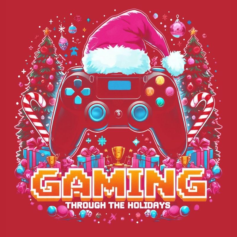 Manette de jeu de Noël