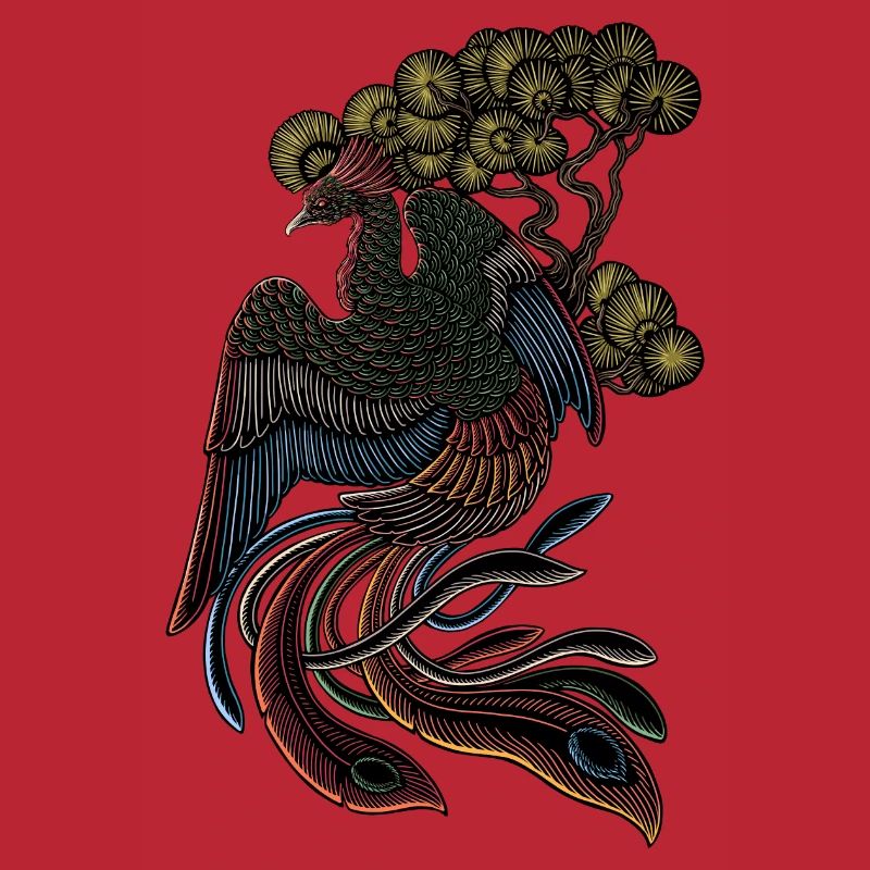 Hōō (鳳凰 Phönix, Phönix oder Phönix) | Yōkai-Serie