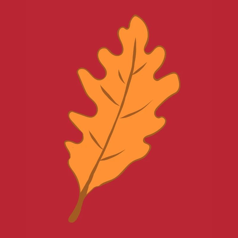 Eiche - Blatt - Herbst