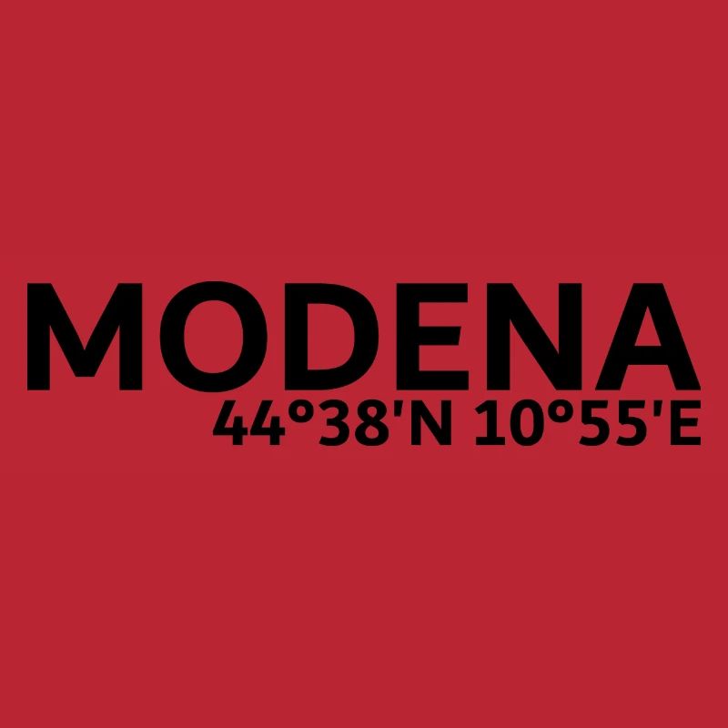 Coordonnées de Modène