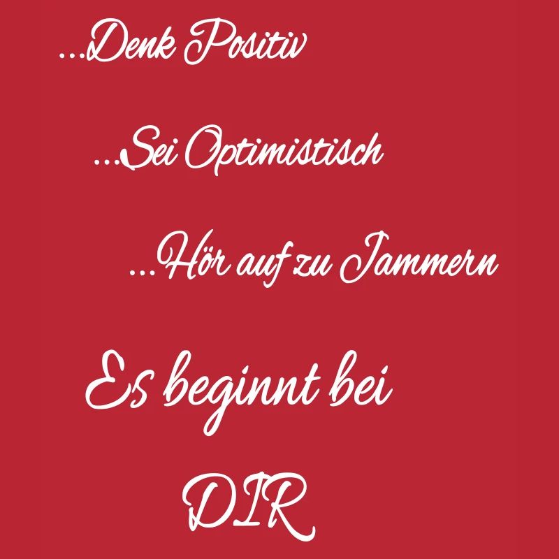 Es beginnt bei DIR