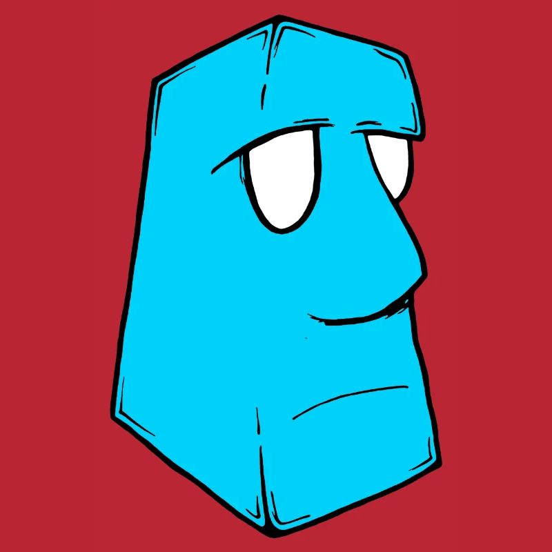 Moai Structure Blue