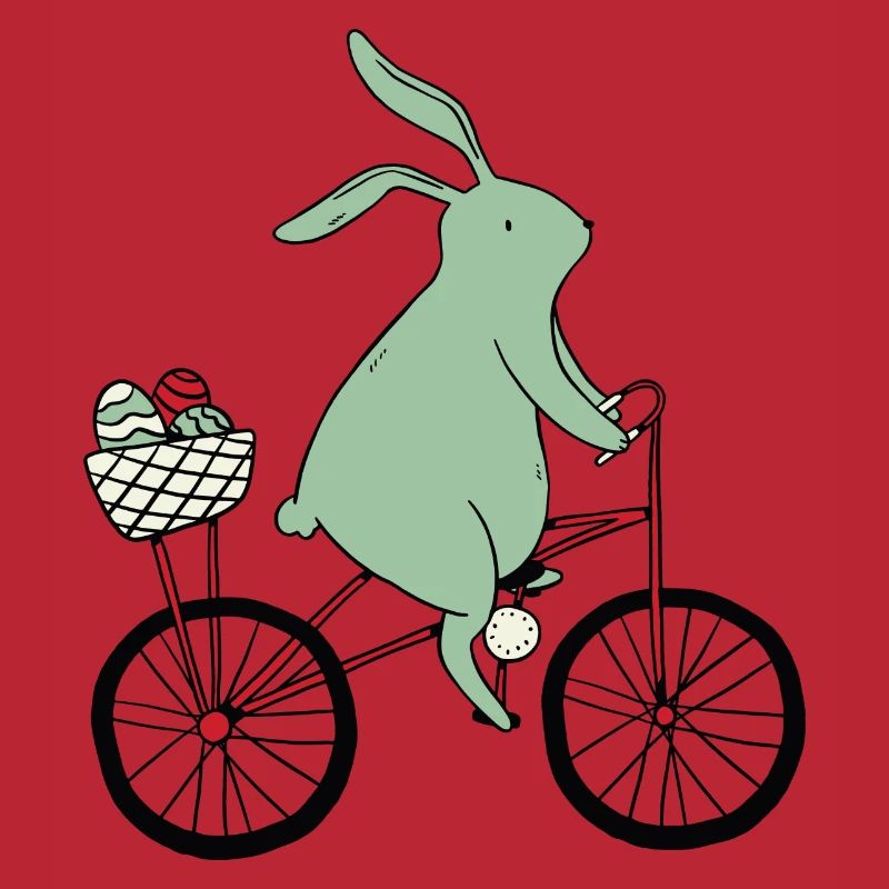 Easter on Bicycle
