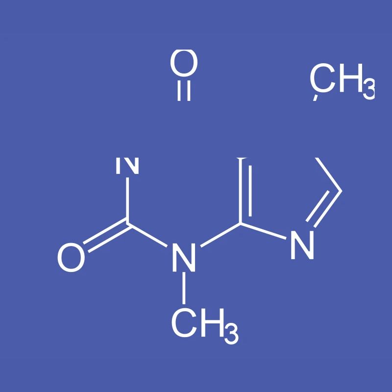 Caffeine Molecule (Coffee or Tea)