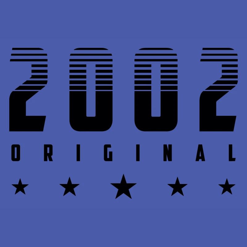 Original 2002 Année de naissance | Couleur modifiable