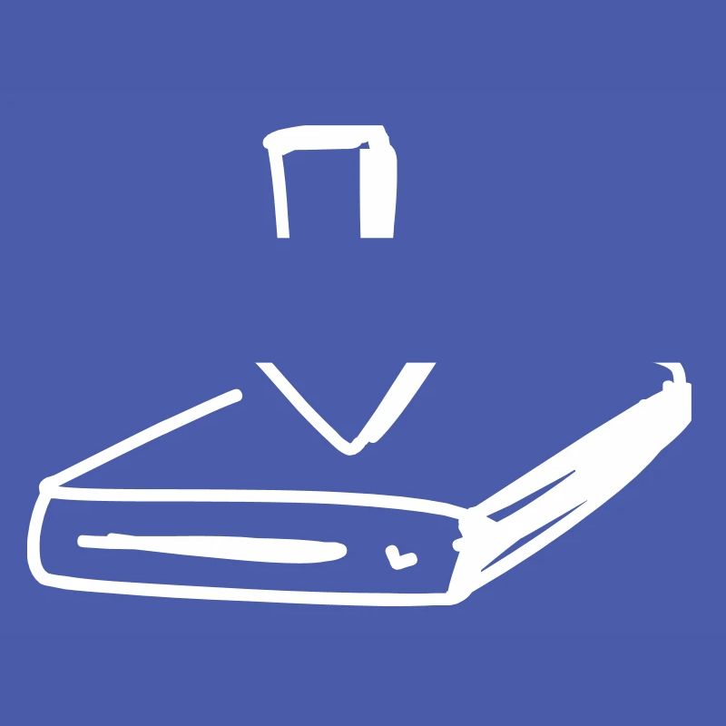 Disque dur avec flèche