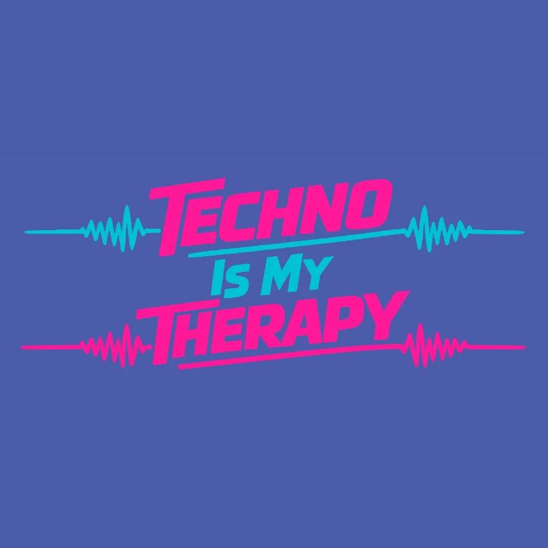 Techno Therapy Neon Wave