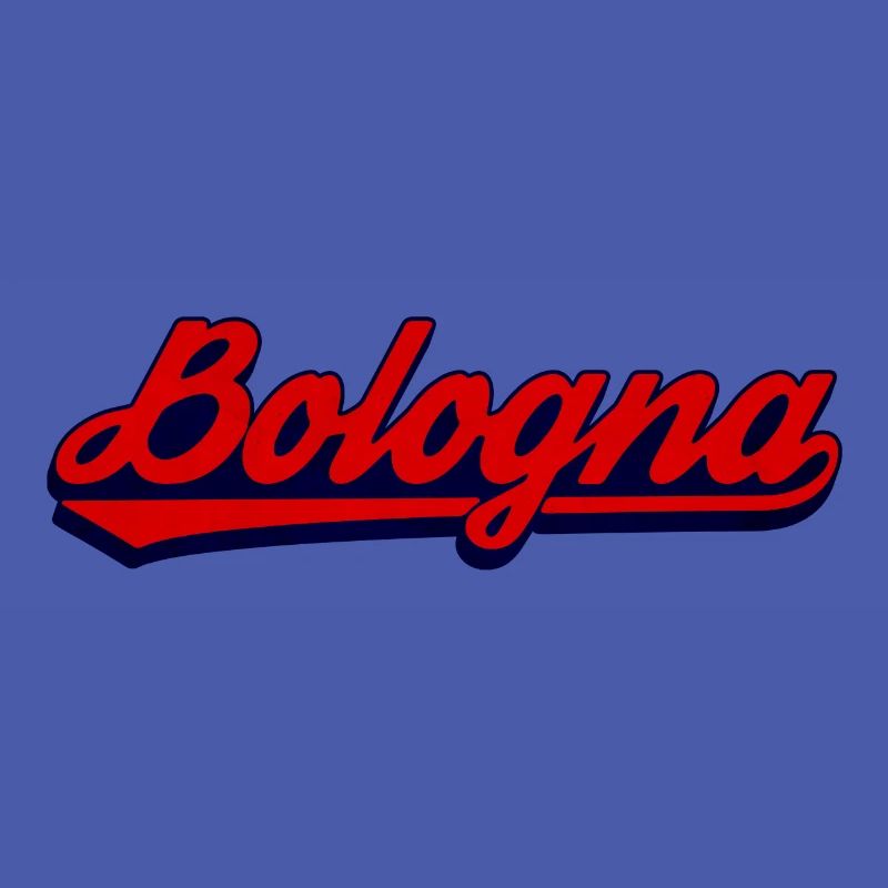Bologna Script Retro Design