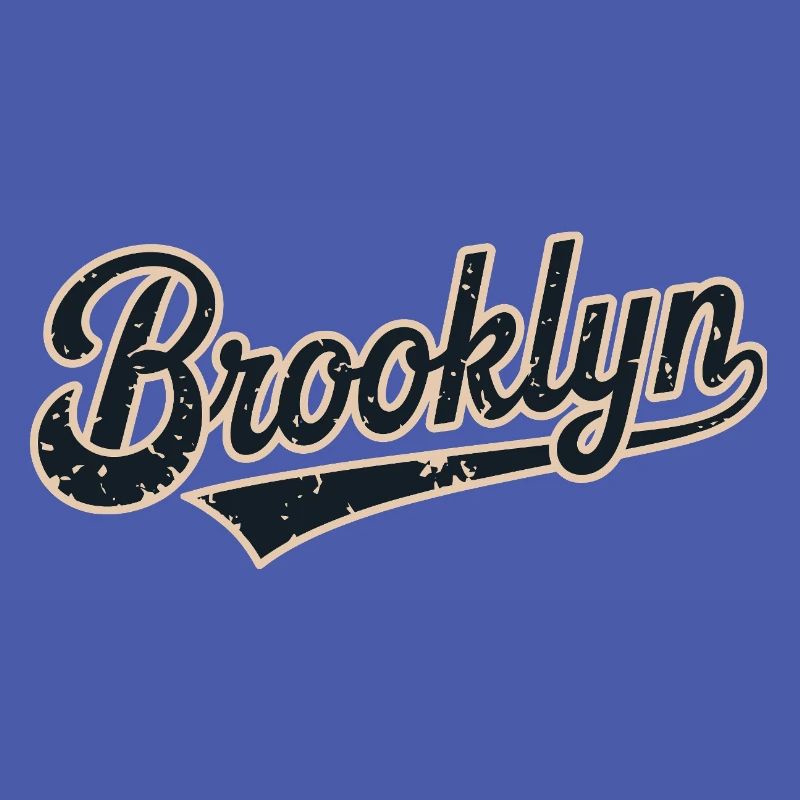 Brooklyn Vintage Script Logo