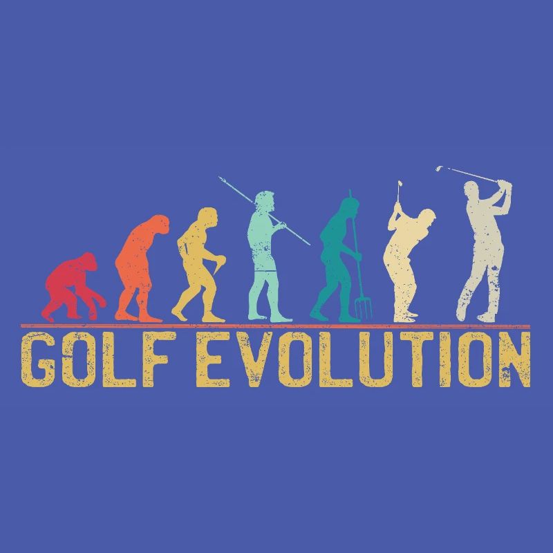 Golf Evolution Silhouette Design