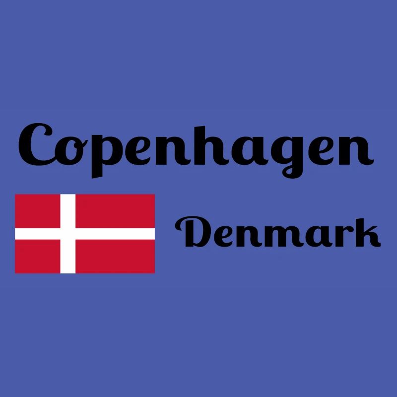 Copenhague, Danemark - Imprimés élégants