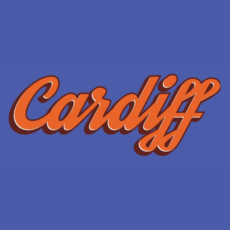 Cardiff Script Orange