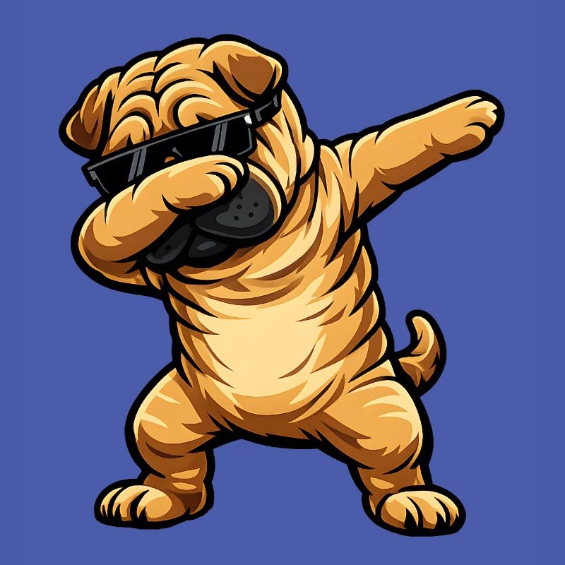 Tabbing Shar Pei