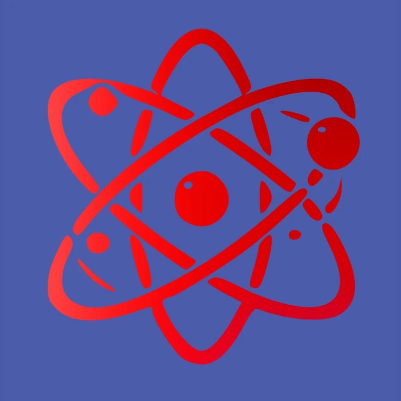 Conception d’illustration de modèle atomique