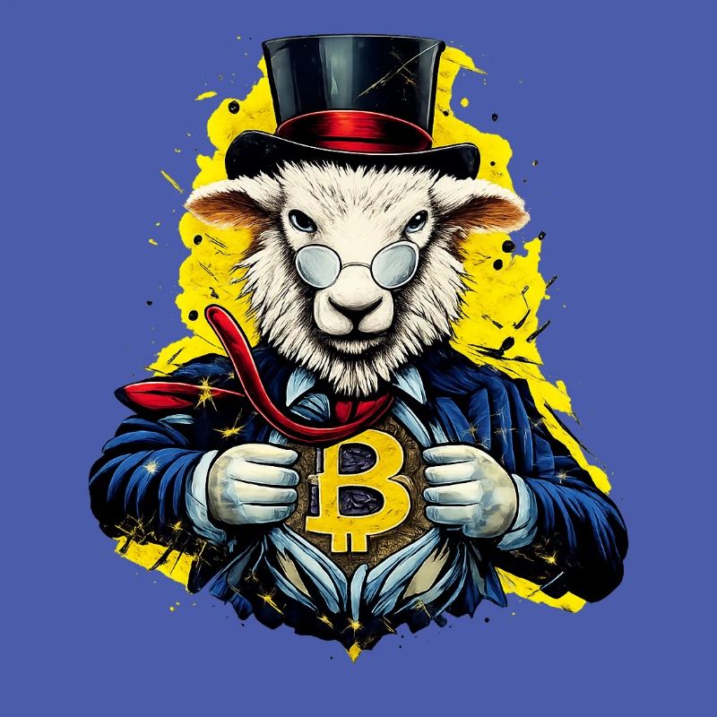 Bitcoin Schaf Gentleman