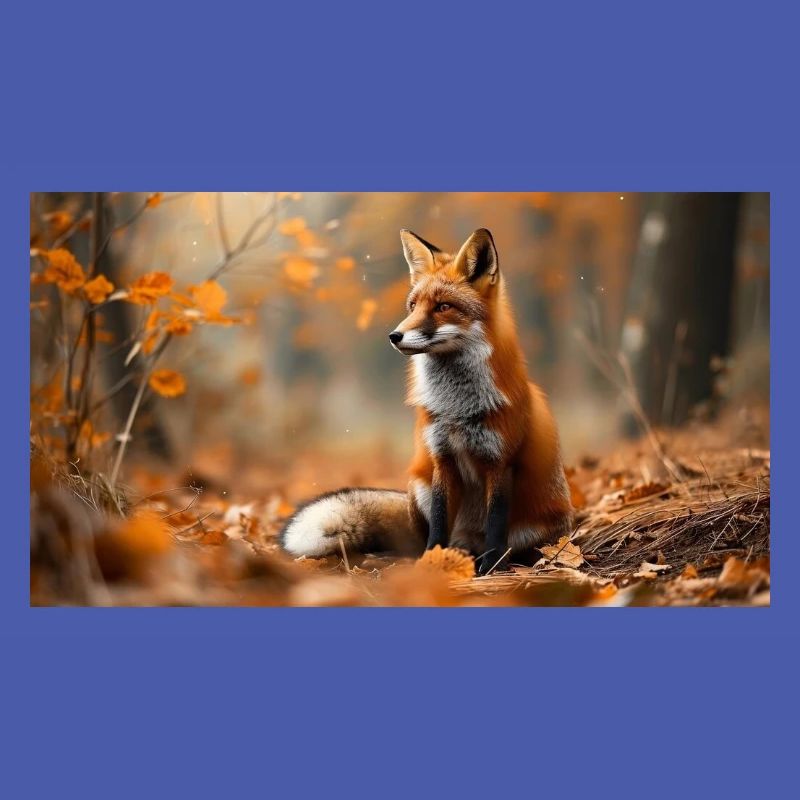 Fuchs im Herbst