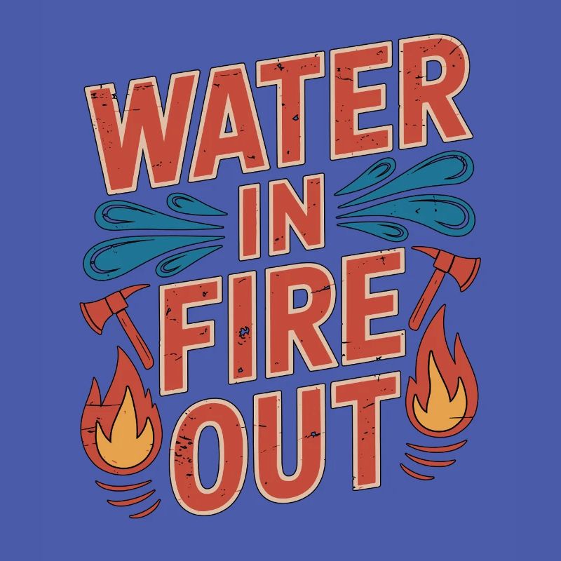 Fire Engineer Water In Fire Out Pump Operator