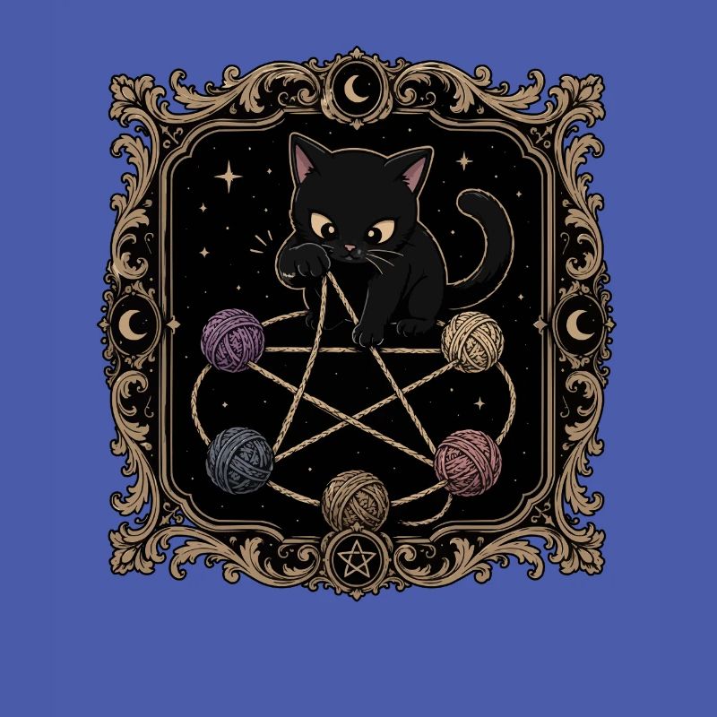 Sortilège Pentagramme du Chat Noir