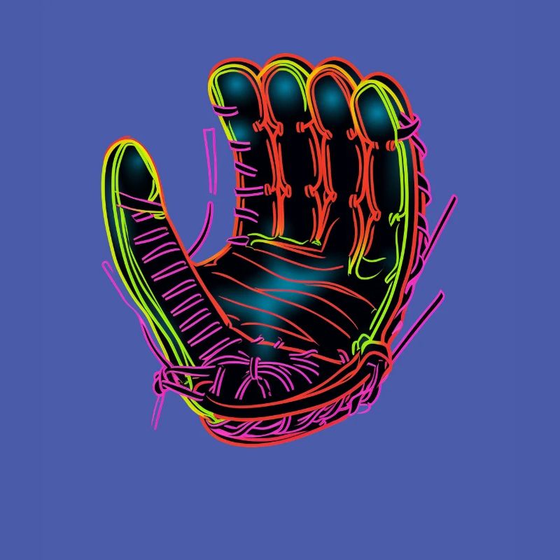 Gant de baseball Synthwave