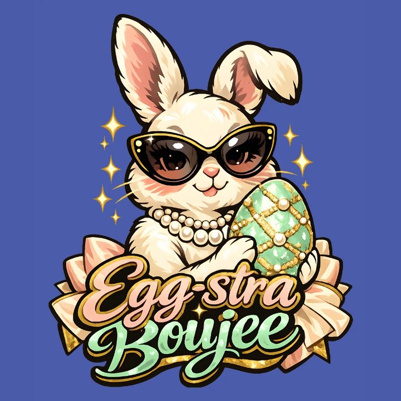 Egg-stra Boujee Easter Bunny Easter