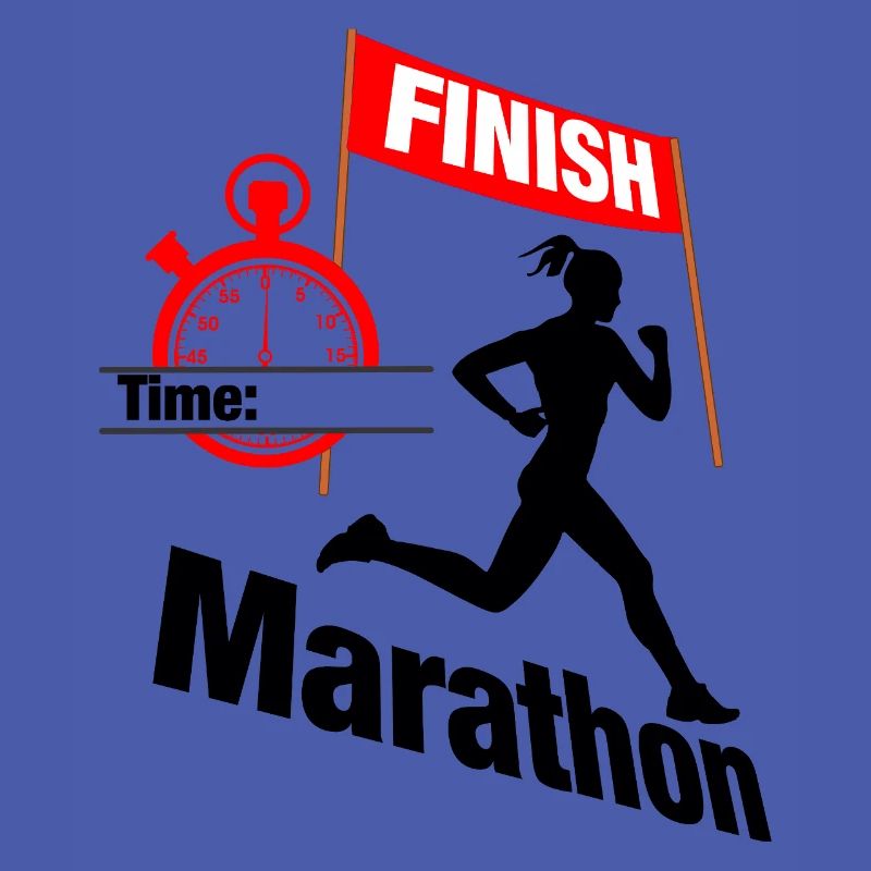 Coureuse marathonienne – Temps de course