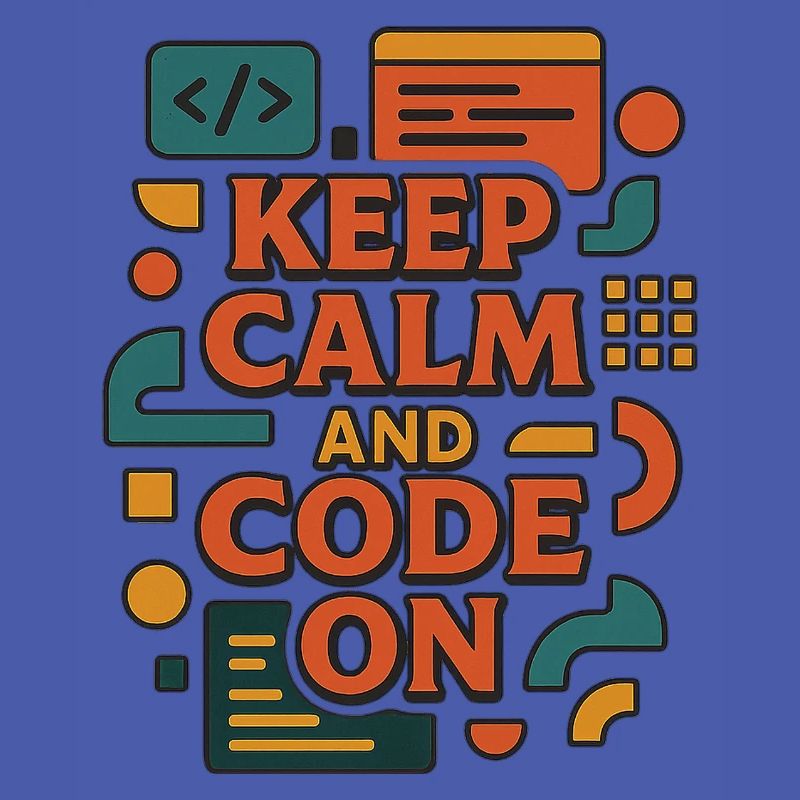 Reste calme et code activé – Chemise de codeur drôle