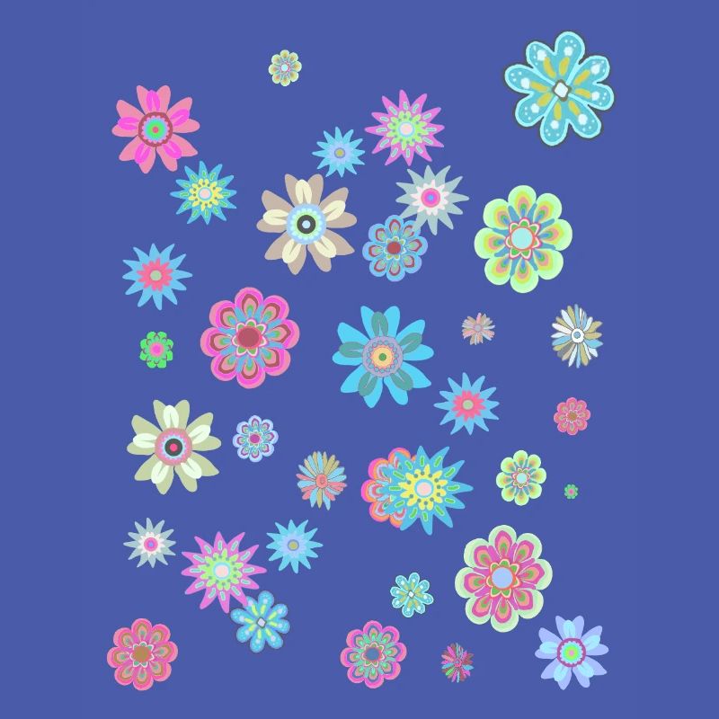 Colorful Floral Patterns for Spring Clothes