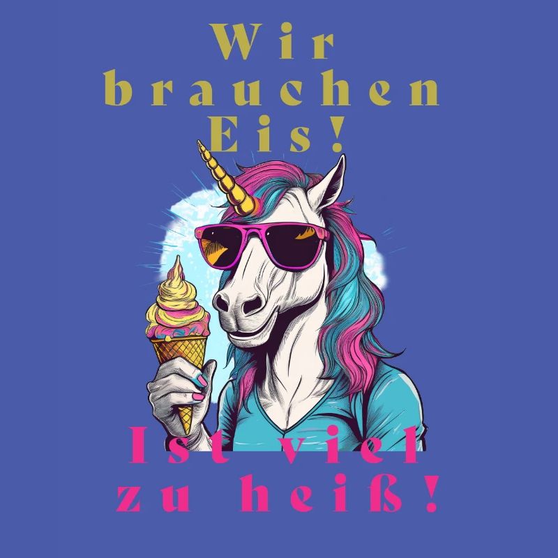 Einhorn Eis vs. Hitze