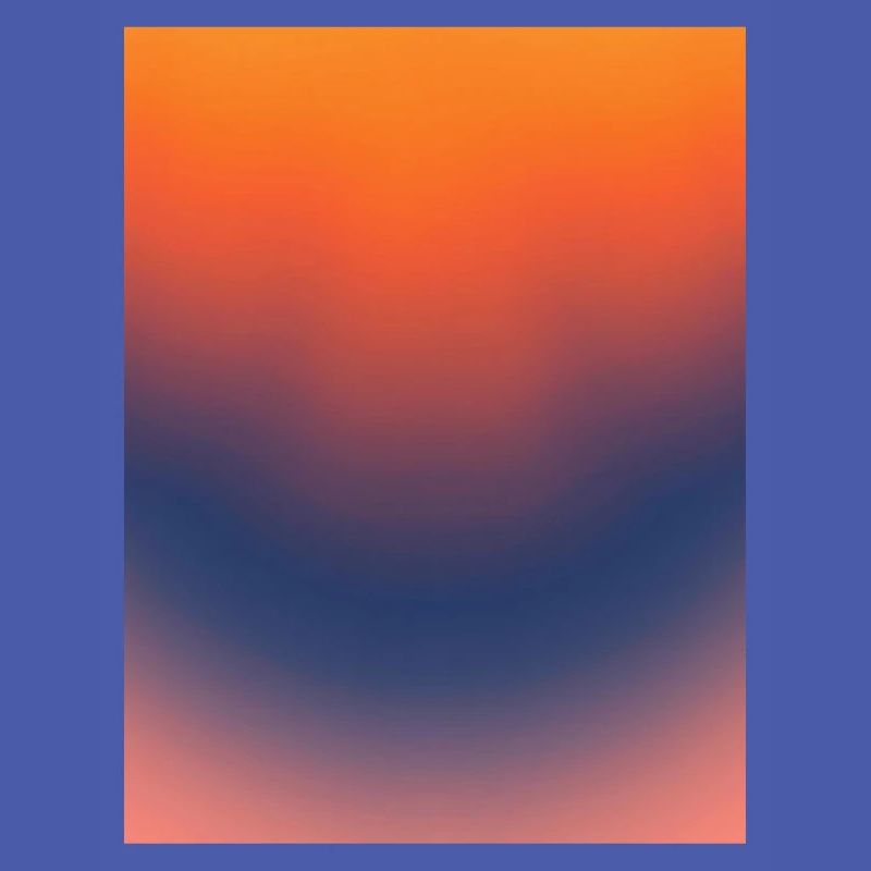 Mitternachts-Glut-Gradient